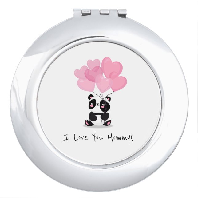 I Love You Mommy Mother's Day | Compact Mirror (Front)