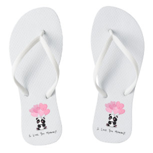 I Love You Mommy Mother's Day   Flip Flops