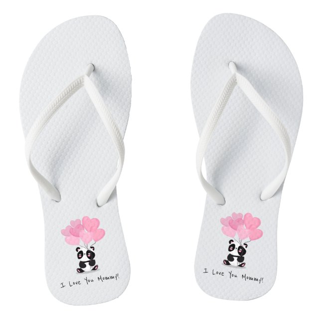 I Love You Mommy Mother's Day | Flip Flops (Footbed)