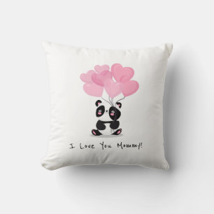 I Love You Mommy Mother's Day Throw Pillow