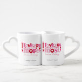Personalized Couple Mug Custom Valentines Day Victorian Lovers Mug