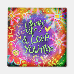 “I Love You More“ Inspirivity Magnet