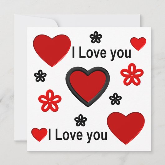 I love you ...more than any words can say. (Front)