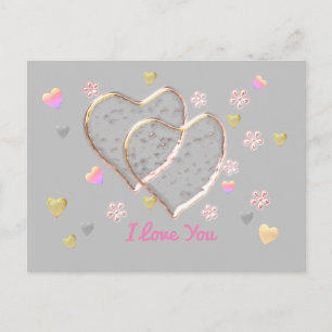 I love you ...more than any words can say. postcard