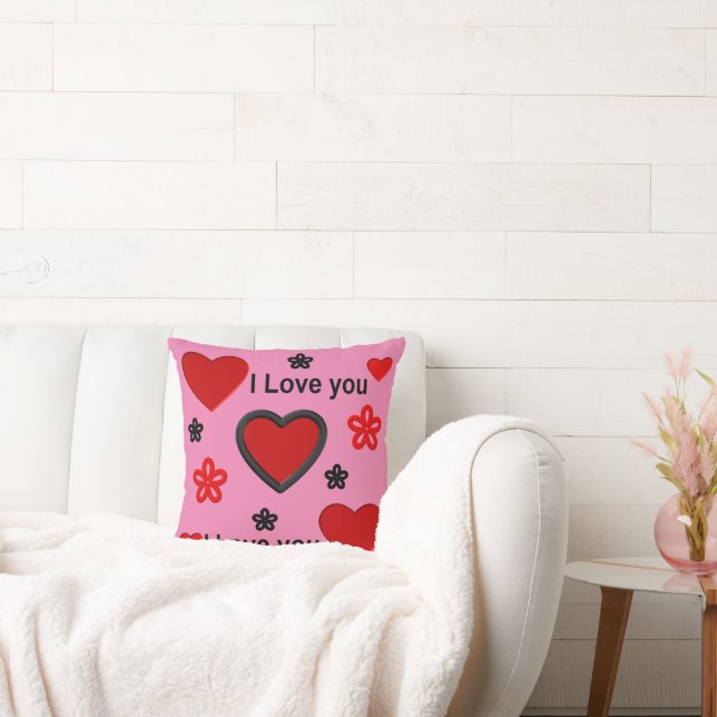 I love you ...more than any words can say. throw p pillow (Couch)