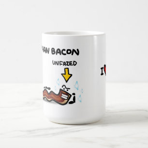"I love you more than bacon" Coffee Mug