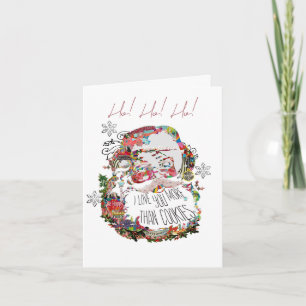 I Love You More Than Cookies Holiday Card