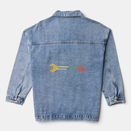 I Love You More Than Hot Dogs  Valentines  Denim Jacket