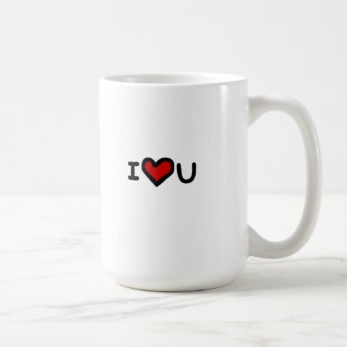 I love you more than wine Coffee Mug