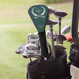 I Love You More Than You Love Golf Monogram Head Cover