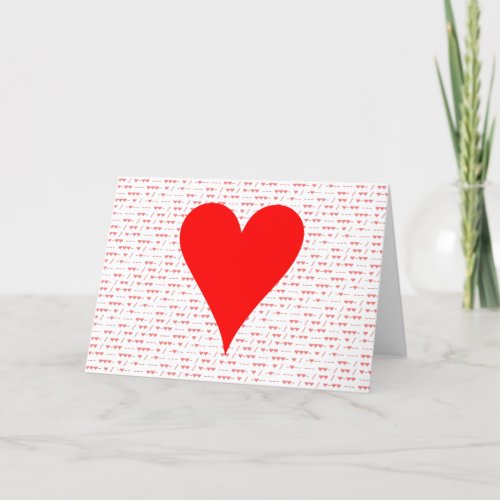 I Love You _ Morse Code Valentines day card