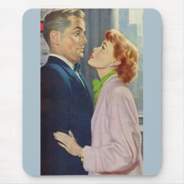 I Love You, Mr. Kalishnikov Mouse Pad (Front)