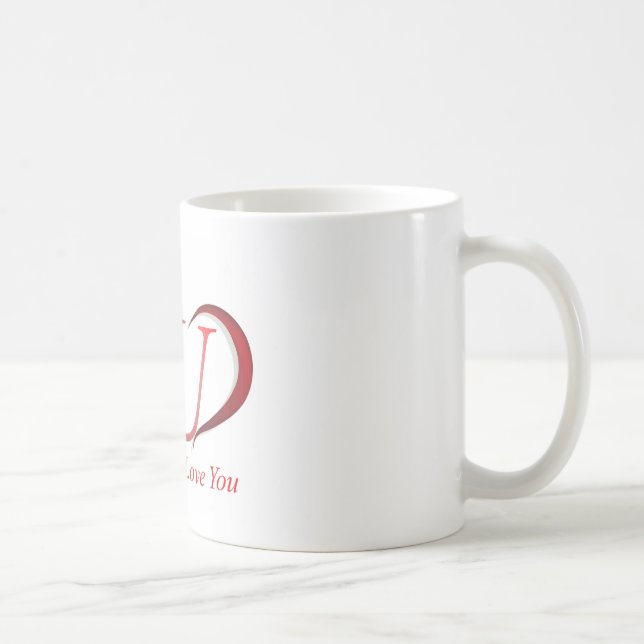 I Love You Mug (Right)