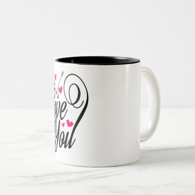 i love you Mug (Front Right)