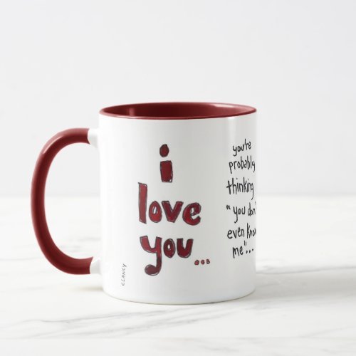 I  love you Mug