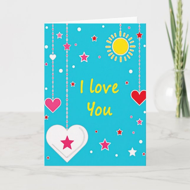 I Love You My Sunshine Card (Front)