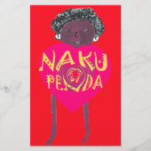 I love you Nakupenda Kenya Swahili Art (Front)