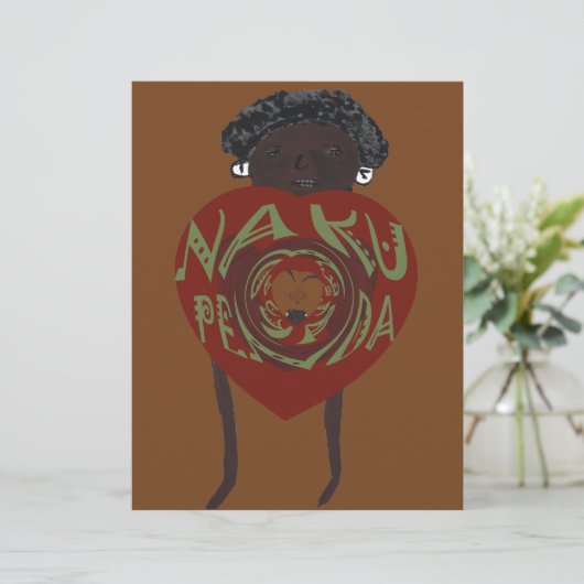 I love You! Nakupenda Sana (Standing Front)