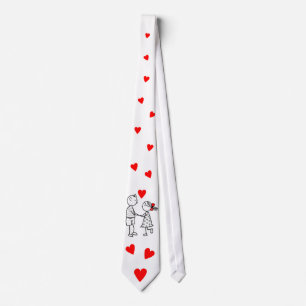 I LOVE YOU NECK TIE