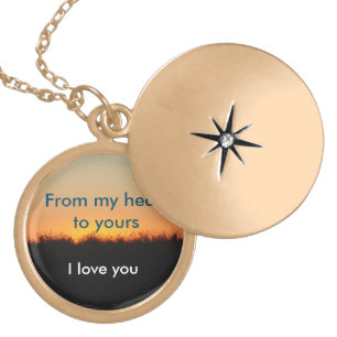 I love you necklace