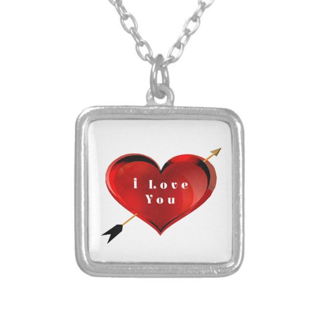 I Love You Necklace (Front)