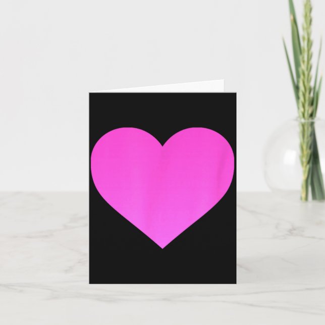 I Love You Nk Purple Heart Valentines Day Emotico  Card (Front)