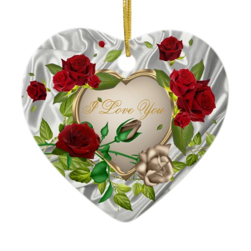 I Love You Ornament