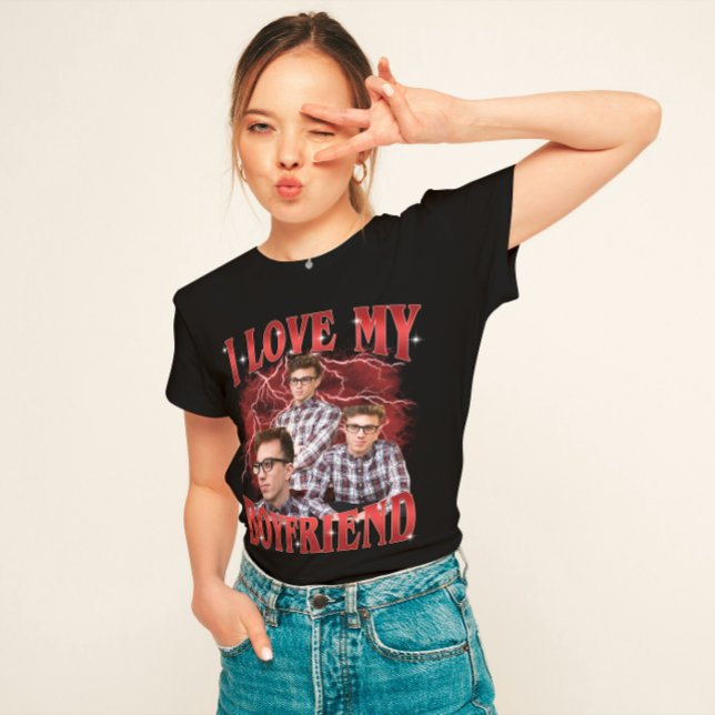 I Love You Personalized Custom Bootleg Couple Gift T-Shirt (Creator Uploaded)