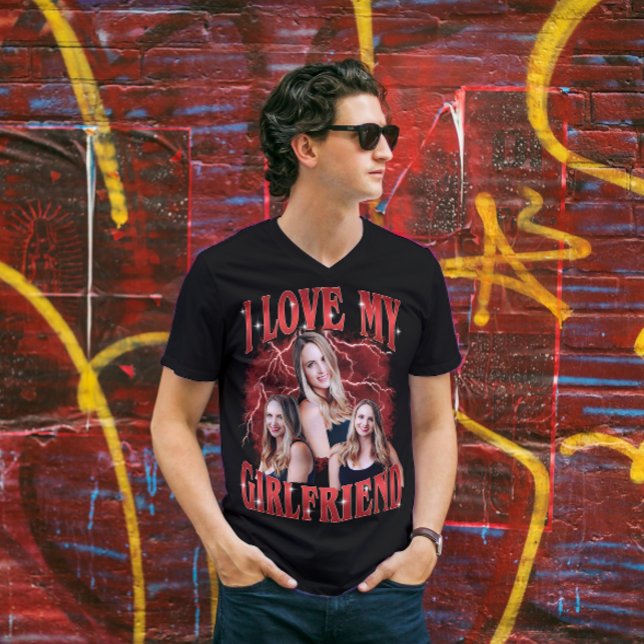I Love You Personalized Custom Bootleg Couple Gift T-Shirt (Creator Uploaded)