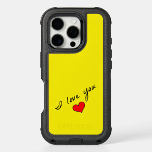 I Love You Phone Case