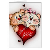 I Love You Picture Card (Front)