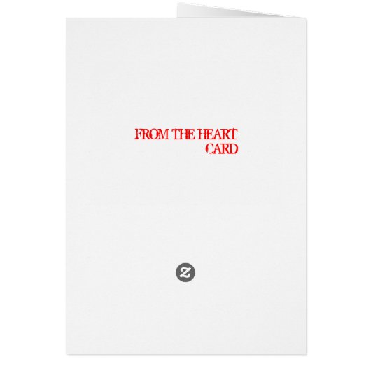 I love you picture card (Back)