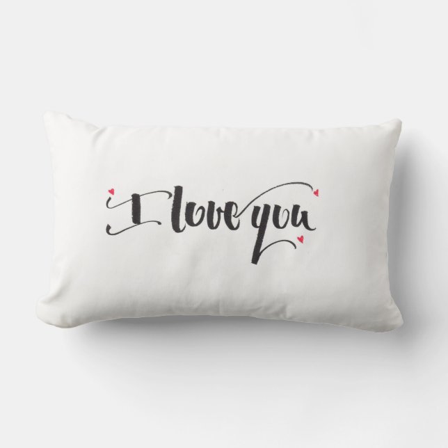 I Love You Pillow (Front)