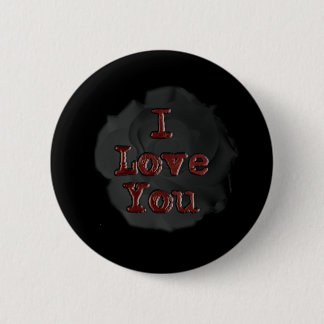 I love you pinback button