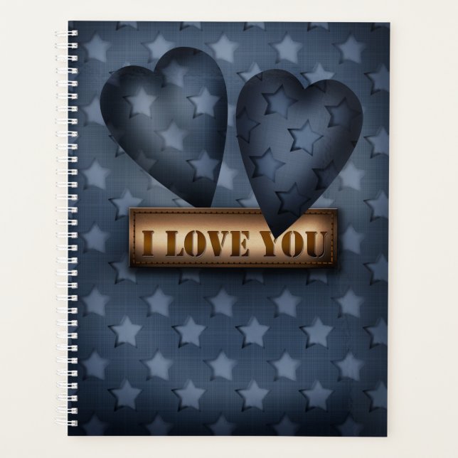 I love you planner (Front)