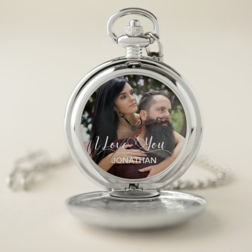 I love you pocket watch