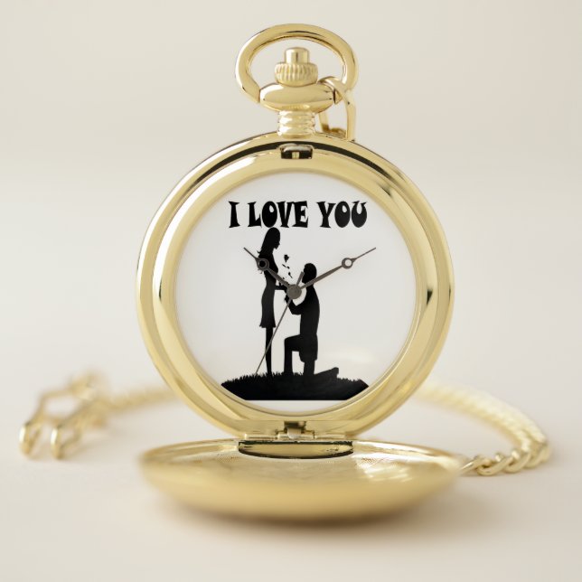I LOVE YOU POCKET WATCH (Inside)