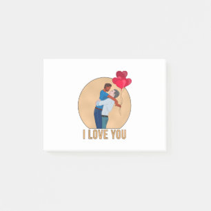 I Love You Post-it Notes