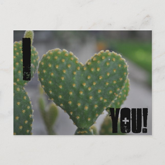 I love you! postcard (Front)