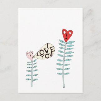 I LOVE YOU POSTCARD