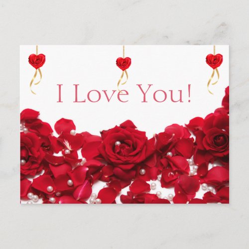 I Love You Postcard