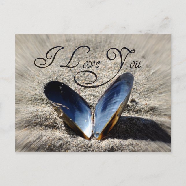 I love you postcard (Front)