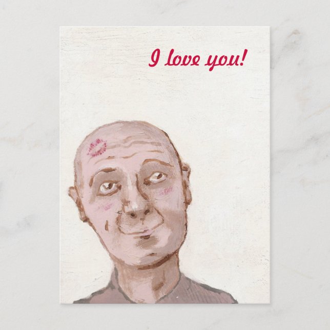 I love you! postcard (Front)