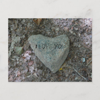 I Love You postcard