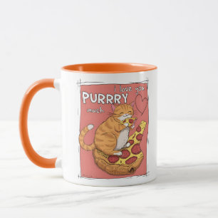 I Love You Purrry Much Funny Cat Lover Gift Mug