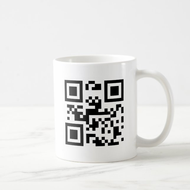 I Love You - QR Code Coffee Mug (Right)