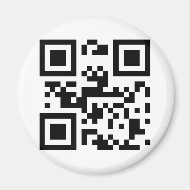 I Love You - QR Code Magnet (Front)