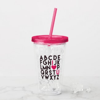 I LOVE YOU - Romantic Alphabet