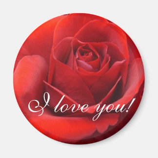"I Love You" Roses Magnet