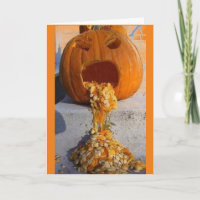 ***I LOVE YOU*** SAYS PUKING PUMPKIN